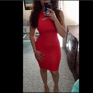 Beautiful Orange Pencil Dress from Italy!